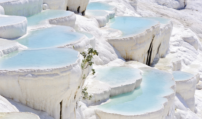 石灰棚（パムッカレ）